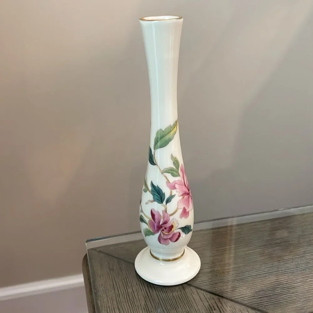 Lenox Barrington Vase & Bowl Floral Flower Vase & Trinket Dish